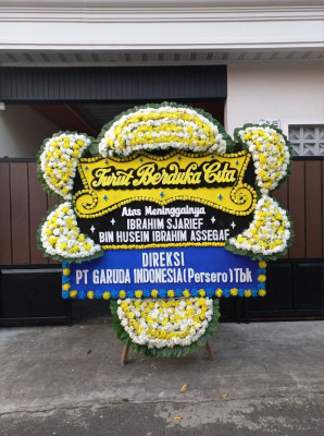 Papan Bunga Duka di Pajajaran